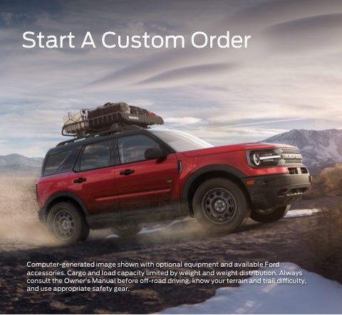 Start a custom order | Spikes Ford in Mission TX